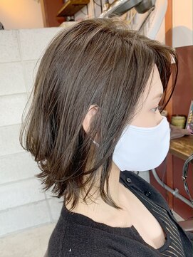 ルーファス 恵比寿 渋谷(Ruufus) 外ハネかわいいボブ【Ruufus恵比寿渋谷】3157