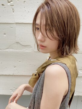 パーク(PARK) 【PARK】切りっぱなしボブ×メルティカラー