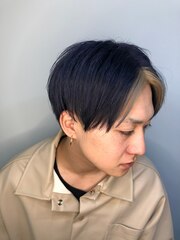 前髪/くびれ/イヤリングカラー/イメチェン/ラベンダーカラー