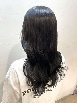 ネオリーブアオバ 高田馬場店(Neolive aoba) ブルーブラック★黒髪風透明感カラー