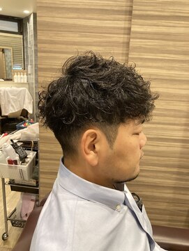 銀座マツナガ 神田店 20代30代オシャレロッドパーマツーブロ