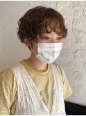 エアリーパーマショート/ダブルカラー/ブリーチ/髪質改善/下北沢