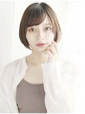 ふんわりトップのナチュラルショート