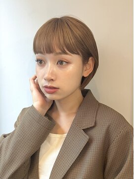 ネオリーブアイム 横浜西口店(Neolive aim) ハイトーンボブ☆ダブルカラー【横浜】