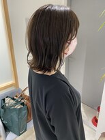 フレームプラス 御堂筋難波店(FRAME +)&nbsp;肩ラインの外はねボブ