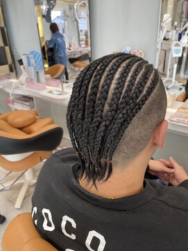 髪技空間アノン(anon) コーンロウ