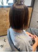 【札幌円山 ドネーションカット/切りっぱなしボブ/ボブ】