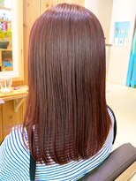 タイズ(ties) 20代30代40代髪質改善カラーショコラブラウン艶感ストレート