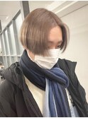 ダブルカラーブリーチハイライトマッシュウルフ[渋谷駅]