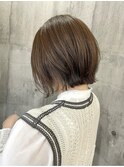 姫路/ミディアムヘア レイヤーボブ レイヤーカット くびれボブ