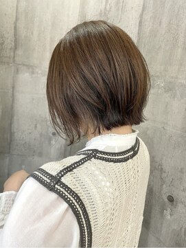 エルフ(elf) 姫路/ミディアムヘア レイヤーボブ レイヤーカット くびれボブ