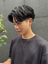 クオル 立川(QOL) ニュアンスセンターパートカルマヘア毛流れパーマシャドウパーマ