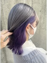 ブランシェ 西松山店 シルバー×パープル