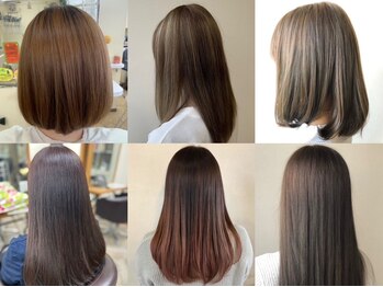 エフプロモーションヴァンカウンシルブリーズ(VAN COUNCIL BReeze)の写真/髪質改善で艶感＆魅せる美髪を手に* 《トステア99％配合TコレクトシールドTR＋全体カラー￥14740→¥12529》