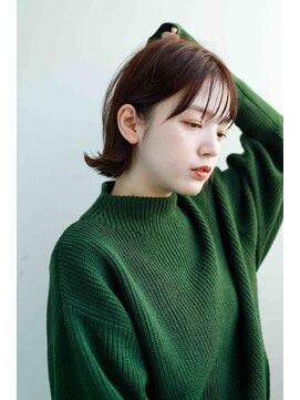 モコ(MOCO) ウエット仕上げで大人カジュアル外ハネ