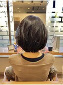 首元すっきり。グラデーションボブ!