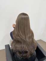 エトバイイオエ(et by ioe)&nbsp;黒髪/ボブルフ/ネビージュ/小顔/ワンレン/髪質改善/グレージュ