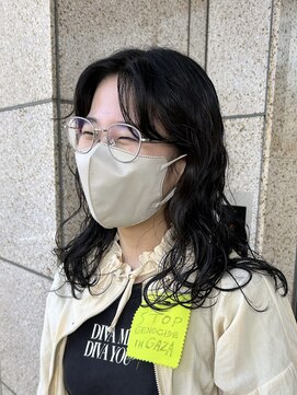 ゴーズゴー 吉祥寺(e)店(go s go) 【gosgo タカハシ】ミディアムパーマ/吉祥寺パーマ/アンニュイ