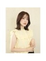 リーフ 富士店(LeaF)&nbsp;外ハネ鎖骨ミディアム