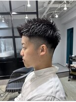 刈り上げショート フェード ザクザクショート