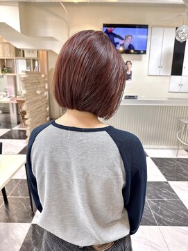 テテ(TETE) ボブ/切りっぱなしボブ/前下がりボブ