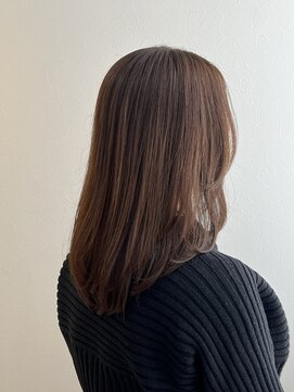 ランプヘアーデザイン(LAMP HAIR DESIGN) 【堀田 奈穂】ミディアムレイヤー/ワンカール/グレイカラー