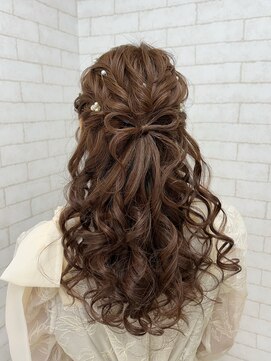 ベルデイズ 関内店(BELDAYS) リボンハーフアップ