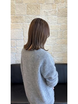 ヴァン カウンシル 川口店(VAN COUNCIL) 切りっぱなしボブ×ハイライトカラー【東川口 美容室】