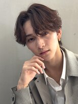 シティ(CITY)&nbsp;モテ髪センターパートショート韓国ヘアマッシュパーマ