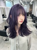 ジゼル(GiseL) パープル　ケアブリーチ　ワンカール　ダブルカラー