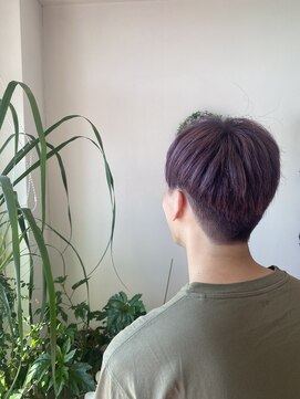 ケイズプラスカラン(HAIR AND MAKEUP K's PLUS calin) ピンクラベンダーカラー