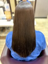 トレセッテ(tre sette)&nbsp;ロートーンブラウンカラー/ロングスタイル