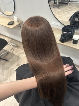 シェノン フェム 名古屋 名駅店(CHAINON×FeM#) ブラウン/名古屋/髪質改善/レイヤーカット