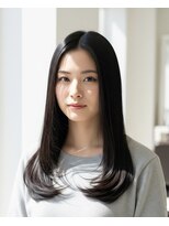 ラディシュ さがみ野(RADISH) 美髪ストレート×メテオ髪質改善◎艶髪ロング 20代30代