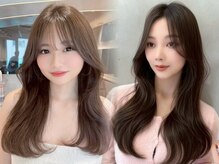 イルミナカラーで叶える韓国風の透明感と柔らかさのある垢抜けトレンドカラー！［心斎橋/韓国/ブリーチ］