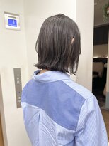 ローネス 銀座(LONESS)&nbsp;結べるボブ　そとはねボブ　レイヤーボブ　ベージュカラー