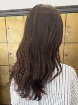 ヘアーアイスカルテット(HAIR ICI QUARTET)&nbsp;ダークブルー×透明感/ブリーチなしカラー/ワンホンレイヤー