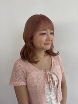 サラ ビューティー サイト 古賀店(SARA Beauty Sight)&nbsp;コーラルピンク/透明感カラー/Wカラー