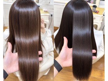 スパイスシー(spice_c)の写真/髪の悩み解決を叶える髪質改善サロン★極上のトリートメントでうるツヤ髪へ♪