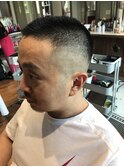 メンズバーバー風フェードオシャレボウズ