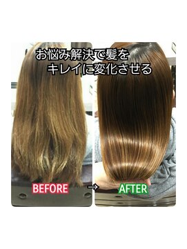 ブルーフィン シセロ(Blue Fin cicero) お悩み解決で髪をキレイに変化させる/髪質改善