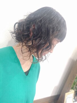 サロンド コンフォート サーヴァ(Salone di Comfort SaVa) ふんわりボブパーマ