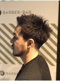 男のショートカット【バーバーバー 八広】