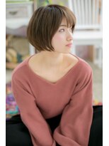 ヘアアンドビューティー ミック(Hair & Beauty miq) ナチュかわ☆好感☆前下がりボブa