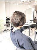 ノンブローでおさまる大人 ボブ 『Tree hairsalon 』本厚木