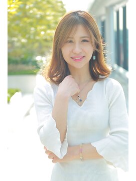 サイン ヘア イノベーション(sign HAIR INNOVATION) 大人可愛い、色気、小顔カットひし形シルエット【錦糸町】