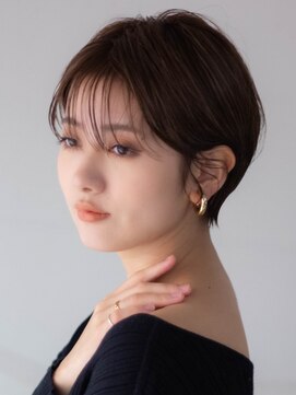 サーカス バイ ビュートリアム 青山(CIRCUS by BEAUTRIUM) マッシュショート 大人可愛いショートヘア 艶カラー 30代40代