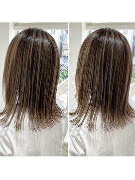 ループ(LOOP) 人気☆ハイライト/ベージュ