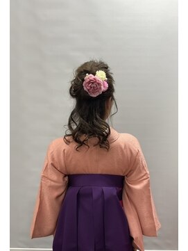 ヘアーウォーク 着付け(はかま)&ヘアセット
