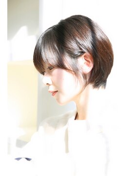 マッシュアンドマッシュアヴェダ ららぽーと福岡店(mash&mash AVEDA) 【小顔ショート】横顔美人に♪耳かけショートスタイル